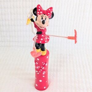 Disneyland DLR Minnie Mouse Spinning Handheld Toy Park Souvenir *TESTED*